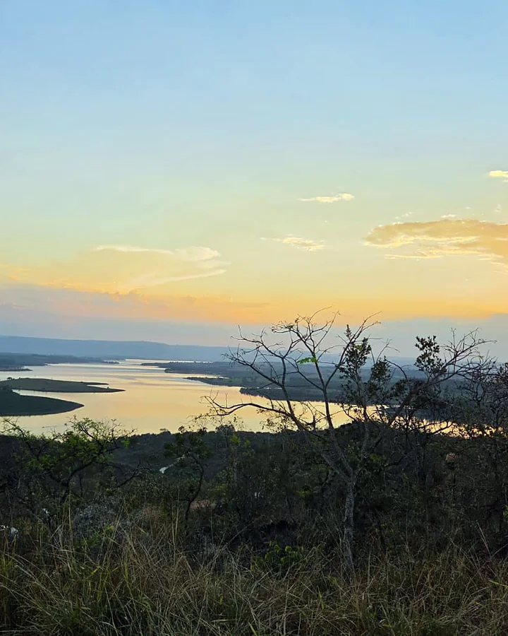 Pôr do sol na Serra da Canastra